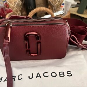 Marc Jacobs Burgundy Crossbody Bag